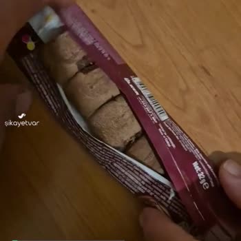 Ülker Dün Akşam Aldığım İki Caramio Çikolatadan Birinde Böcek Çıktı!
