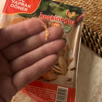 Aldığım Tavuk Döner Bozuk Ve Kötü Kokulu Çıktı