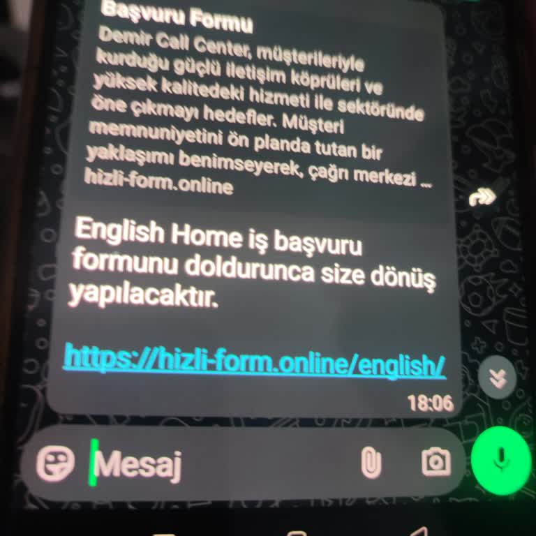 İş Başvuru Şikayeti