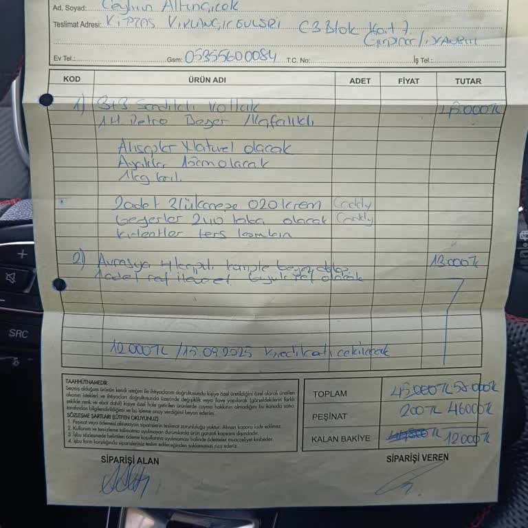 Sipariş Edilen Ürünler Teslim Edilmedi, Param İade Edilmiyor