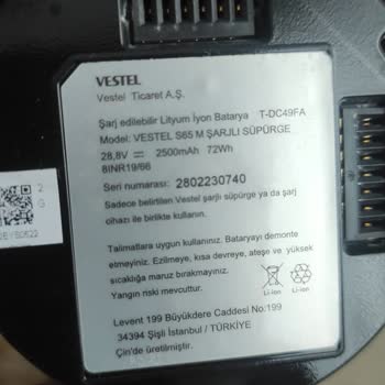 Vestel S65 M Süpürgede Kronik Arıza Ve Garanti Dışı Ücret Mağduriyeti