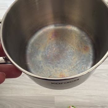 İlk Kullanımda Tencerede Lekelenme Ve Renk Değişimi Yaşadım, İade Talebim Reddedildi