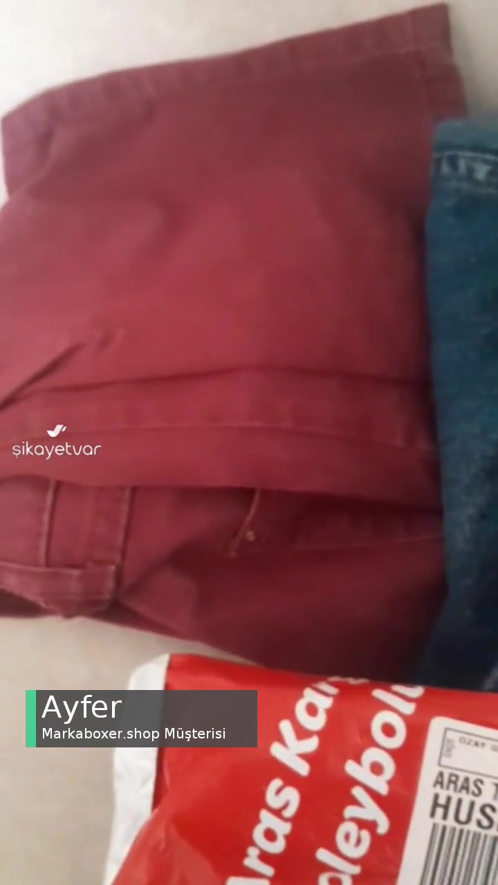 Markaboxer.shop Yanlış Ürün Gönderilmiş videonun kapak resmi