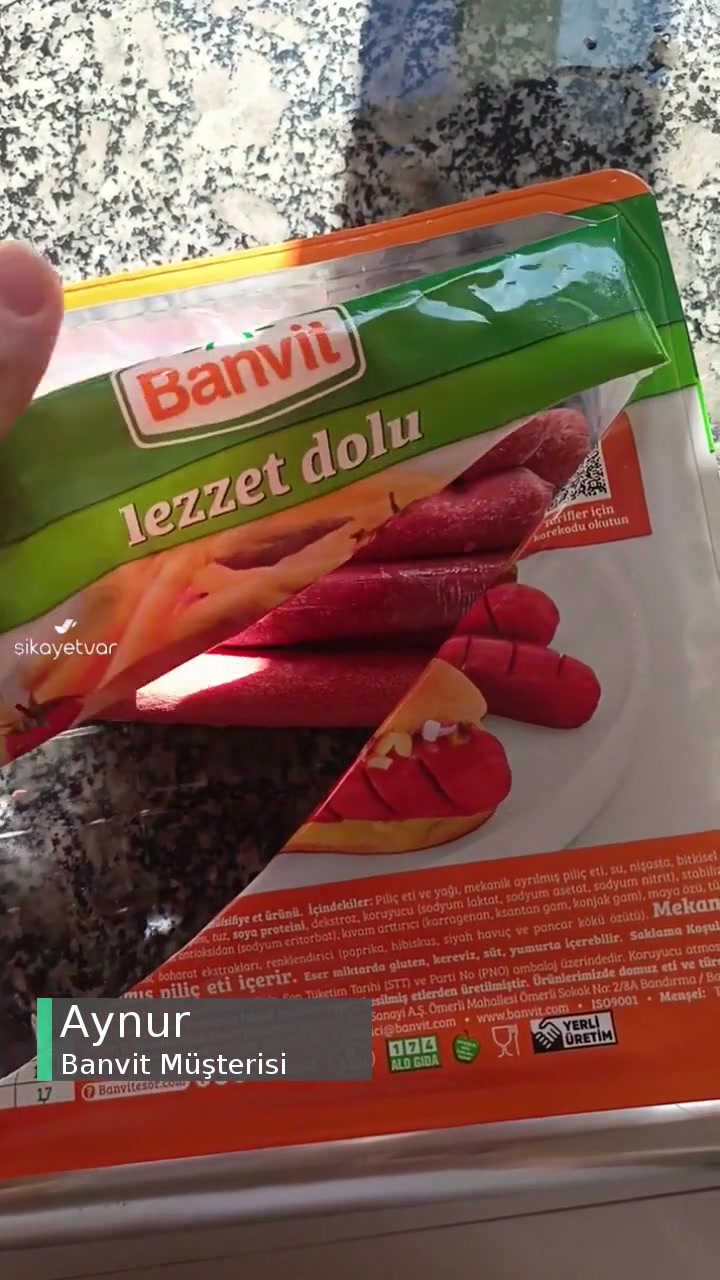 Banvit Poşet Sarılı Sosis videonun kapak resmi