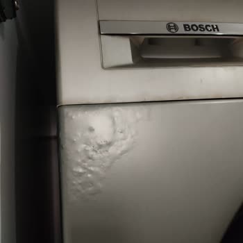 Bosch Çamaşır Makinesinde Kronik Paslanma Sorunu Ve Ücretli Onarım Talebi