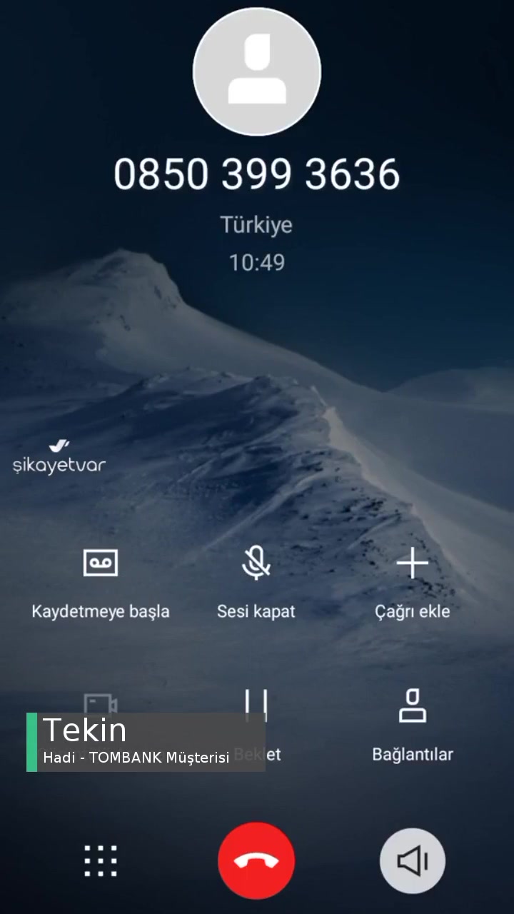 Hadi - Tombank Müşteri Hizmetlerine Erişim Sorunu! videonun kapak resmi
