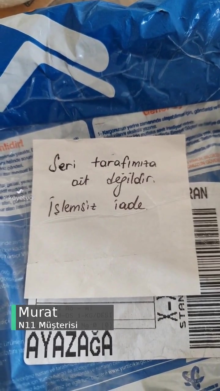 N11 Akıllı Saatimin Ücret İadesi Veya Yeni Saatle Değişimi videonun kapak resmi