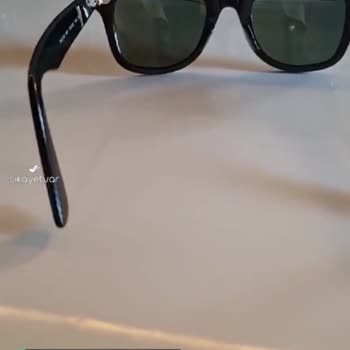 Sunglass Hut Rayban Gözlük Eğrilik Sorunu