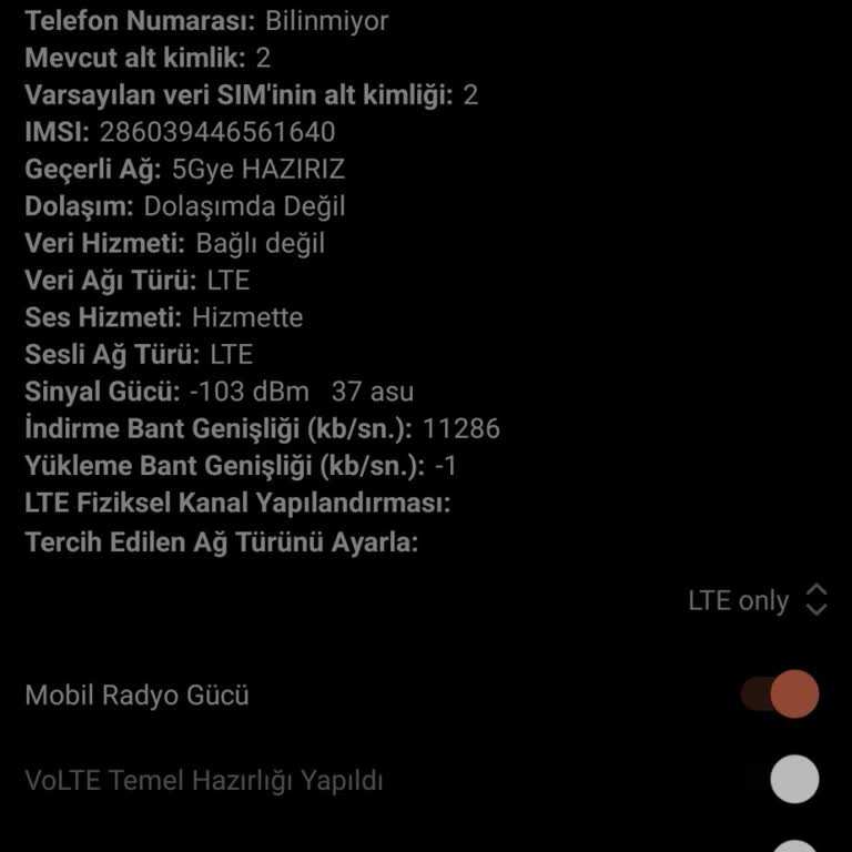 Türk Telekom Mobil Veri Hız Sorunu Ve LTE Kapasite Yetersizliği