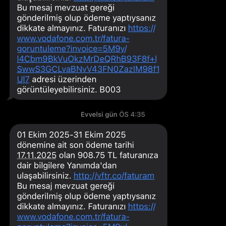 Taahhüt Bitiminde Yüksek Fatura Ve Açıklama Eksikliği Yaşadım