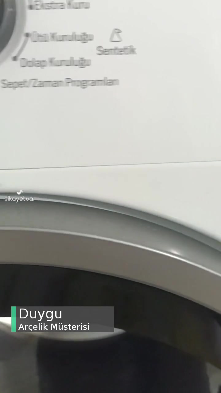 Arçelik Kurutma Makinesinin Dışarıya Toz Atımı videonun kapak resmi