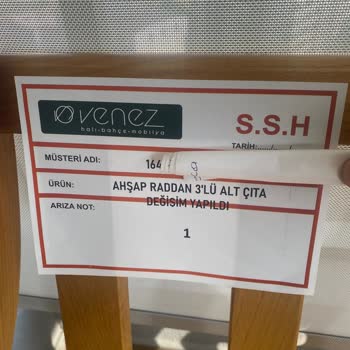 Yüksek Fiyatlı Bahçe Takımında Kırık Parça Ve Yetersiz Servis Çözümü