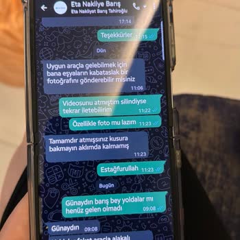 Nakliye Firması Sözleşmeye Rağmen Taşımaya Gelmedi Mağdur Edildik