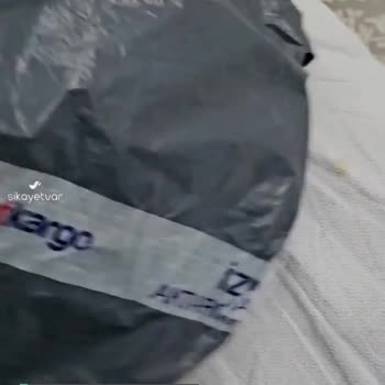 Sürat Kargo Boş Poşet Taşıyor!