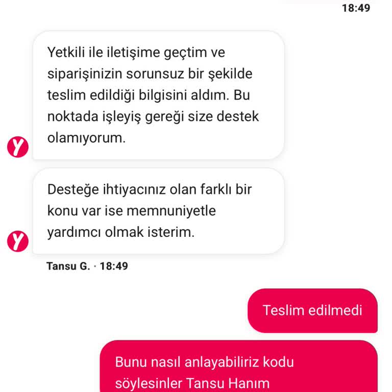 Teslim Edilmeyen Sipariş Ve İade Sorunu: Popeyes Ataşehir Kayışdağı Şubesi