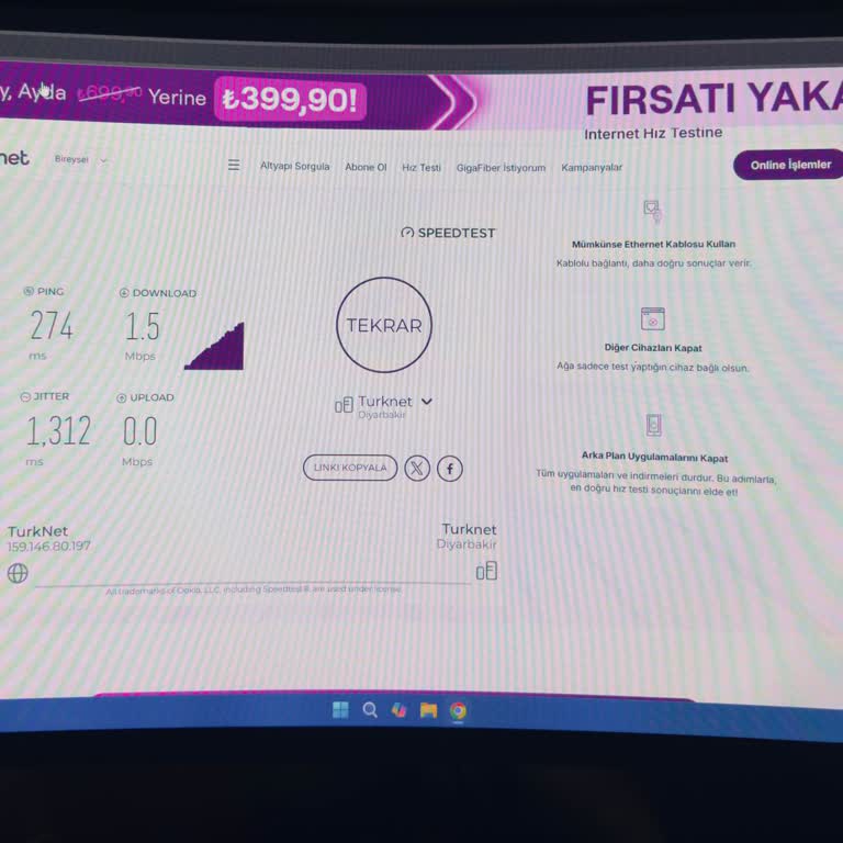 İki Aydır Süren İnternet Sorununa Çözüm Ve Altyapı Talebi