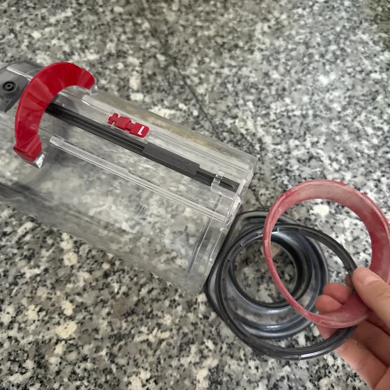 Dyson V15 Warranty Support Request: Rubber Parts Fell Off