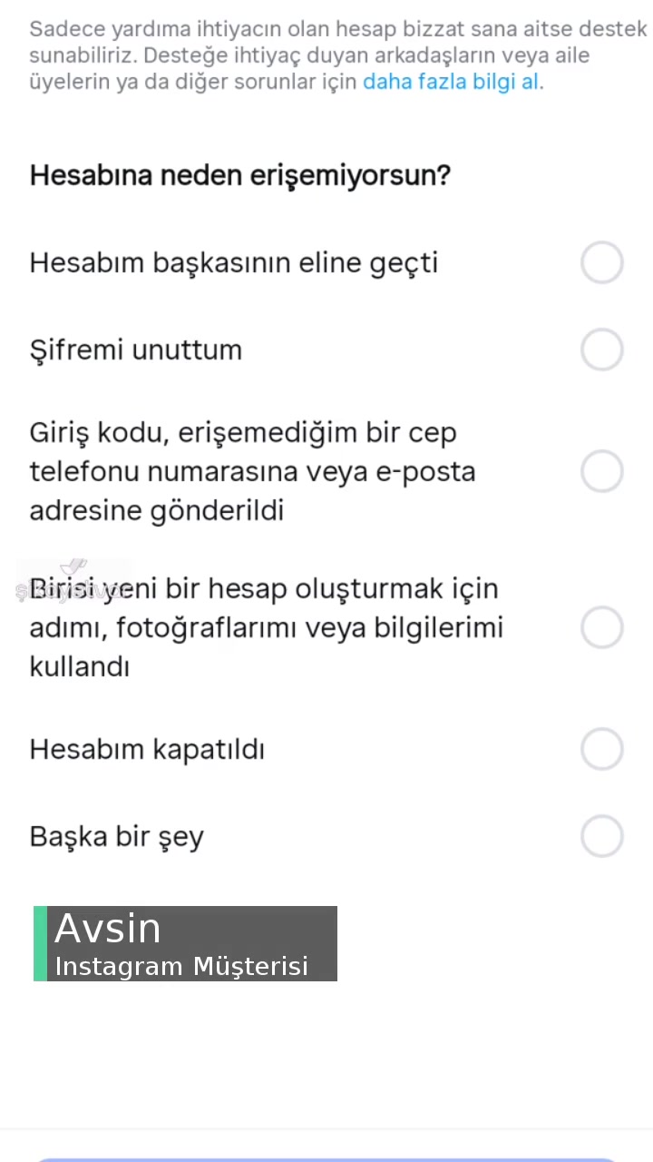 Instagram Hesabımı İstiyorum, Şifremi Unuttum videonun kapak resmi