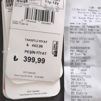 LCW Fiş Hatası
