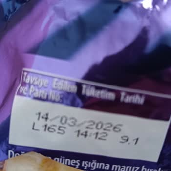 Eti Gong Ürününde Ambalaj İçinde Yabancı Cisimle Karşılaşma