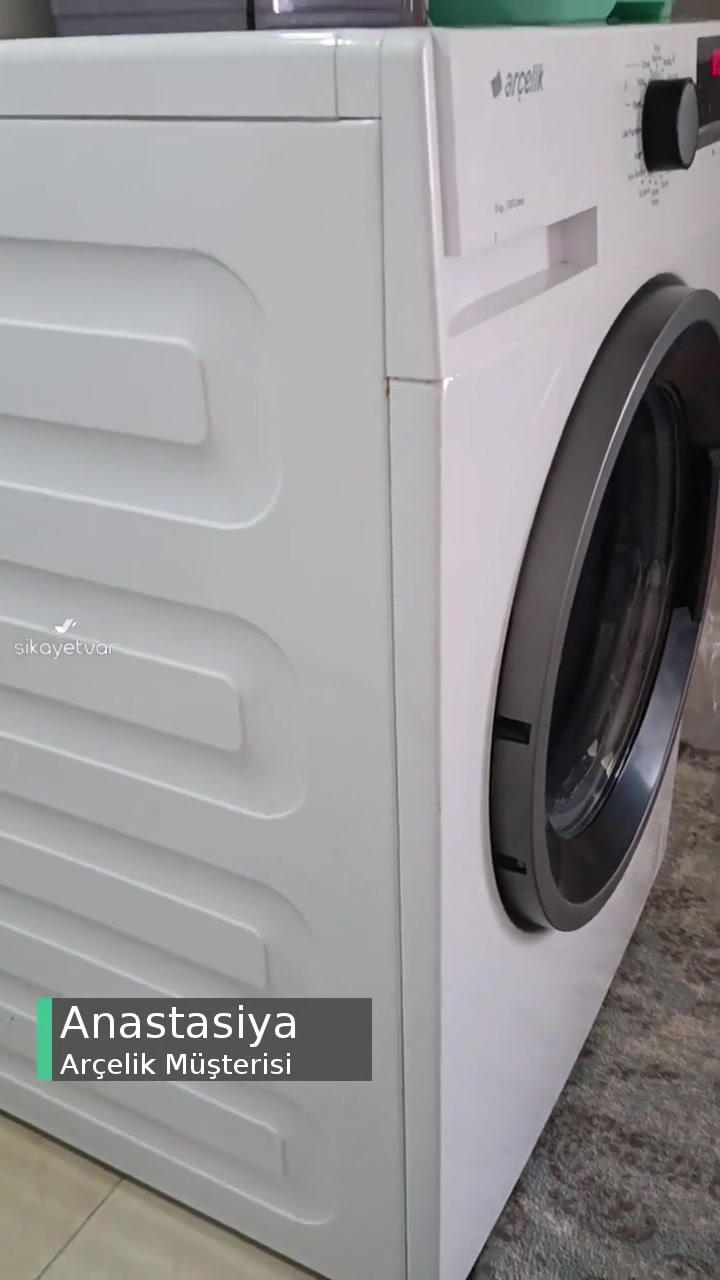 Arçelik Çamaşır Makinesi Mağduruyum! videonun kapak resmi