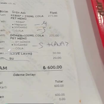 Dürümle Soğuk Sipariş!