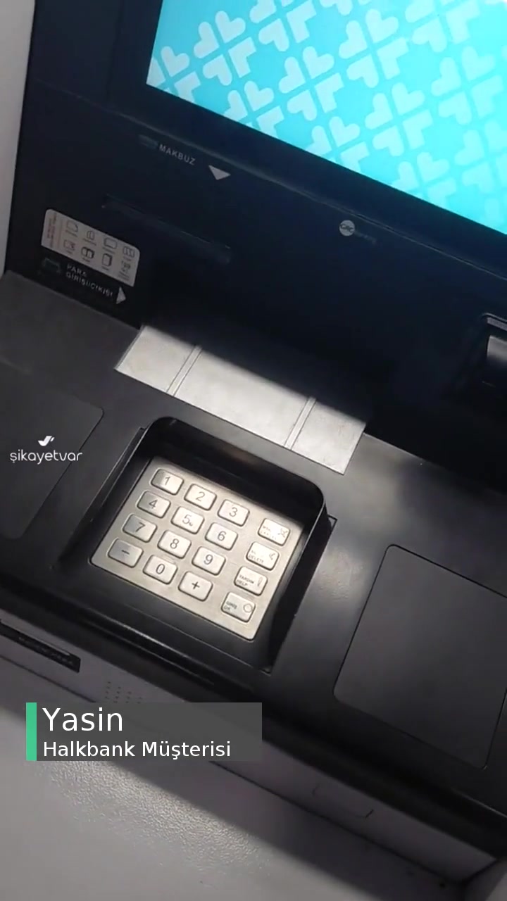Halkbank ATM Para Yuttu videonun kapak resmi