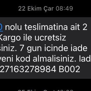 Kargo İhmali Nedeniyle İade Ücretim Ödenmedi Mağduriyetim Giderilsin