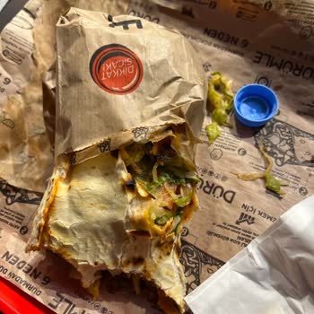 Dürümle Soğuk ve Kalitesiz Ürün, Yavaş Servis Deneyimi