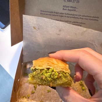 Bayat Ve Şekli Bozuk Baklava İçin Çözüm Sunulmadı