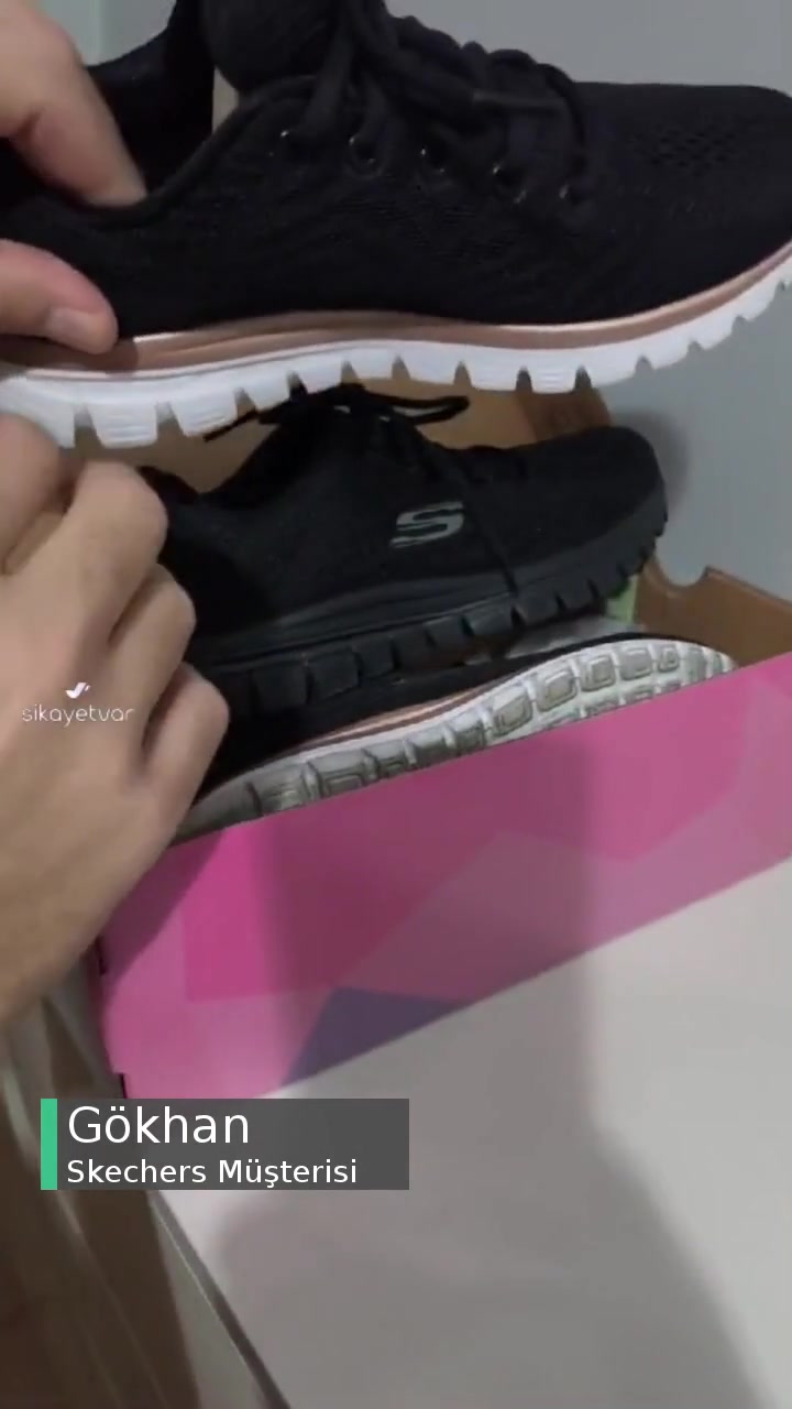 Skechers Hatalı Üretim Ayakkabı! videonun kapak resmi