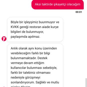 Teslim Edilmeyen Sipariş İçin Yetersiz Destek Ve İade Talebi