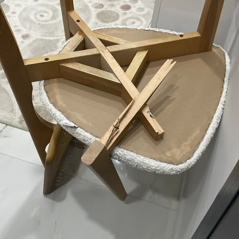 Yeni Alınan Sandalye İlk Kullanımda Kırıldı Ve Garanti Desteği Sağlanmadı