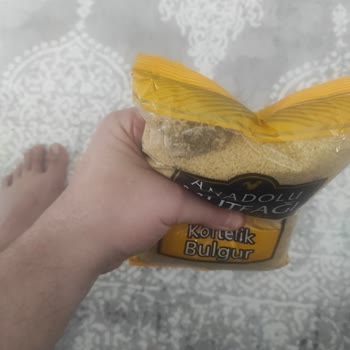 Köftelik Bulgur Paketinden Şüpheli Yabancı Madde Çıktı, Güvenim Sarsıldı