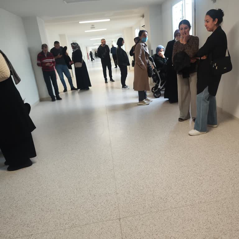 Hastane Koridorlarında Oturma Alanı Eksikliği