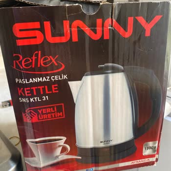 Paslanmaz Kettle'da Oluşan Paslanma Nedeniyle Mağduriyet Ve Ürün Değişim Talebi