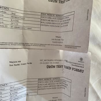 Aldığım Kazaklar 3 Günde Deforme Oldu, Boyner Çözüm Sunmuyor!