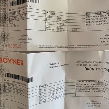 Aldığım Kazaklar 3 Günde Deforme Oldu, Boyner Çözüm Sunmuyor!