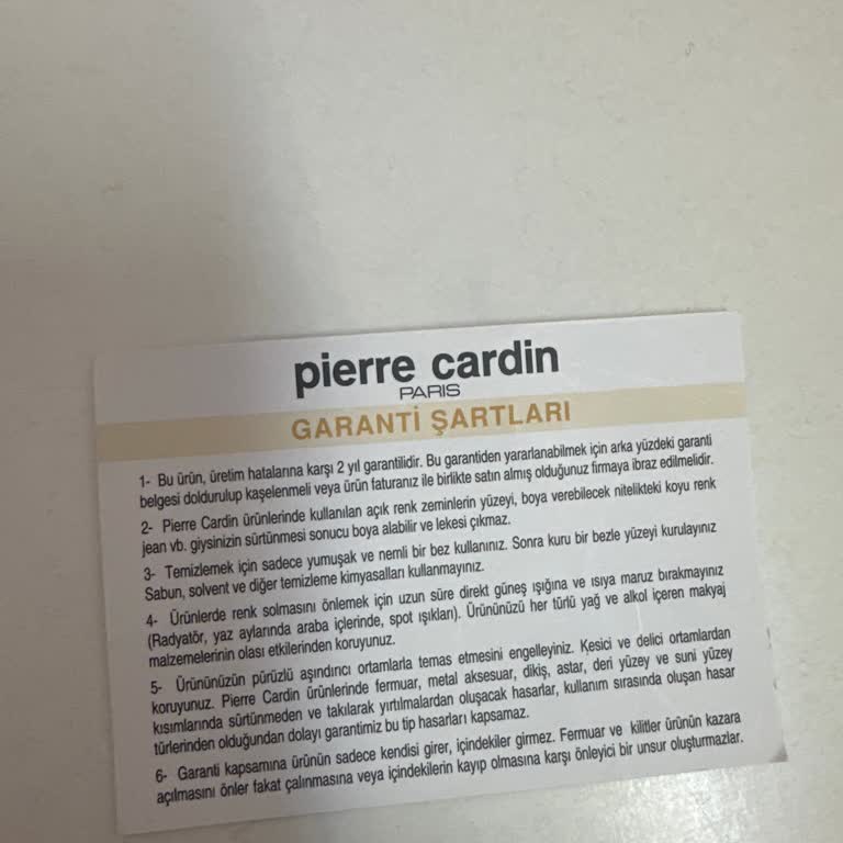 Garanti Kapsamındaki Çantam İçin Trendyol Ve Pierre Cardin Çözüm Sunmuyor