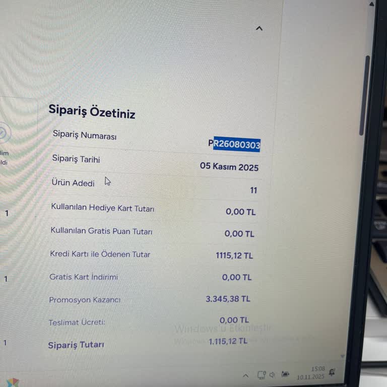 Gratis Siparişim Sürekli Gecikiyor, Çözüm Bekliyorum