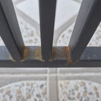 Yeni Alınan Bahçe Takımında Hızla Artan Paslanma Sorunu