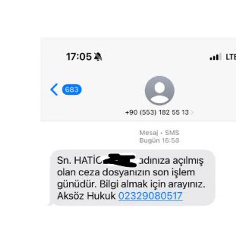 İzinsiz Kişisel Veri Kullanımı Ve Yanıltıcı Mesajlarla Mağduriyet