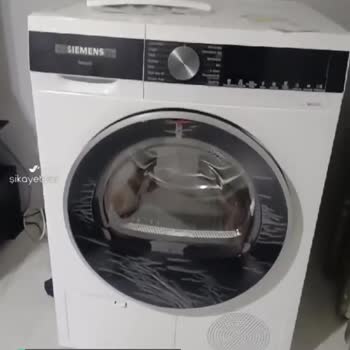 Siemens Kurutma Makinesi Yüksek Sesle Çalışıyor