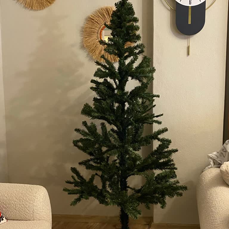 Satın Aldığım Yılbaşı Ağacı Görseldeki Gibi Gelmedi