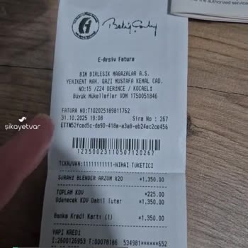 Arzum Shake'n Take Joy Sport Kapağı Patlayarak Fırladı!