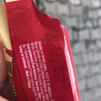 Aldığım Ülker Dido Trio Çikolatada Bozuk Ürün Ve Kötü Koku Sorunu Yaşadım