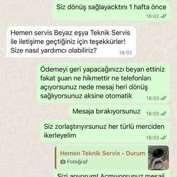 Vestel Buzdolabı Arızası Çözülmedi Servis İlgisiz Ve Mağduriyetim Devam Ediyor