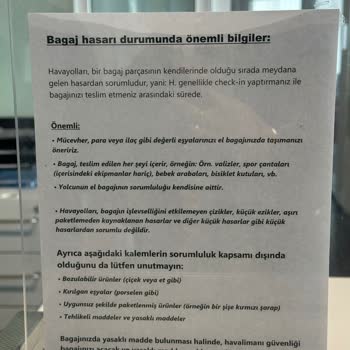 Bagajımın Kırık Teslim Edilmesi Mağduriyet Yarattı, Çözüm Bekliyorum