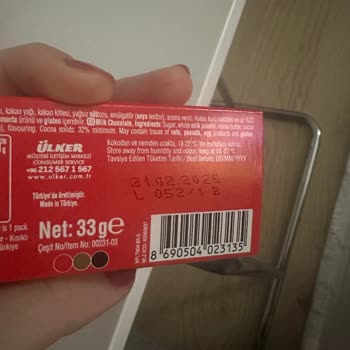 Aldığım Ülker Napoliten Çikolatanın Tadı Bozuk Çıktı