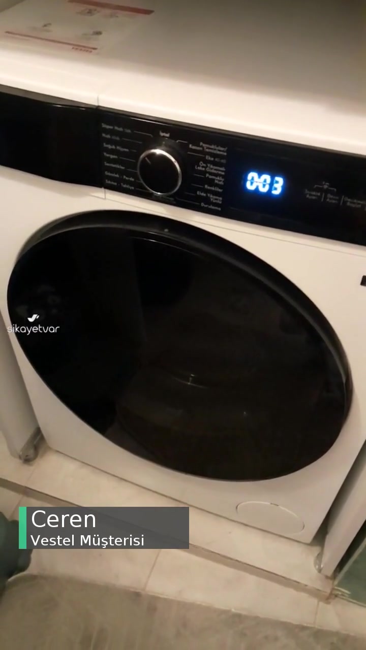 Vestel 108322 Model Makinemde Kurutmada Yüksek Ses videonun kapak resmi